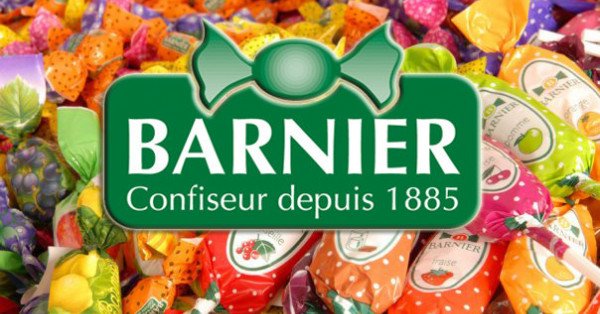 Bonbons aux Fruits Pure Confiture Confiserie Barnier - Artisanal normand