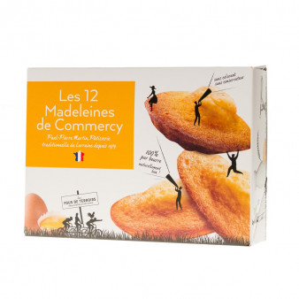12 madeleines de Commercy