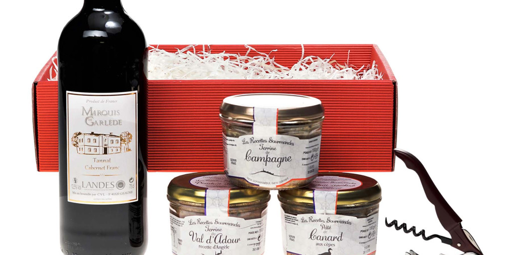 Sommellerie de Coffret Cadeau Gourmand 'Sauternes & Foie