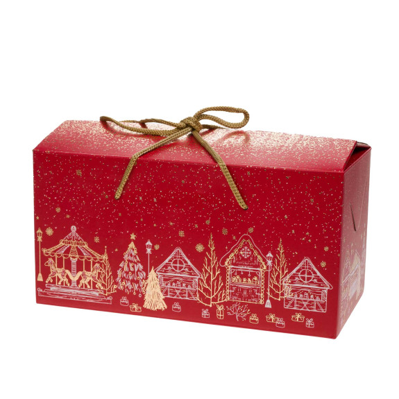 Paquet de Noël pour cadeaux ou fêtes gourmands d'entreprise