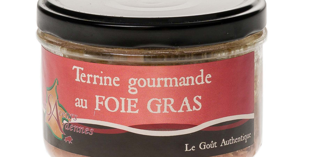 Terrine gourmande au foie gras