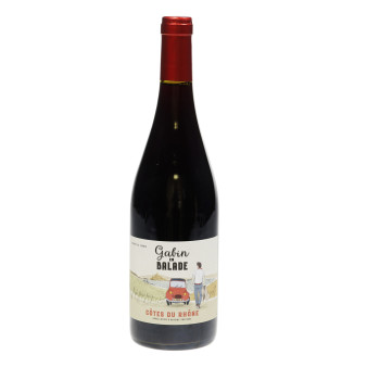 Vin Côtes du Rhône "Gabin en balade"