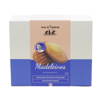10 madeleines nature pur beurre