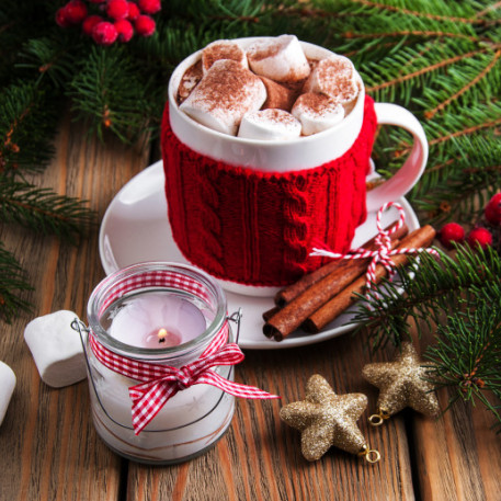 Chocolat chaud aux marshmallows : Recette de Chocolat chaud aux